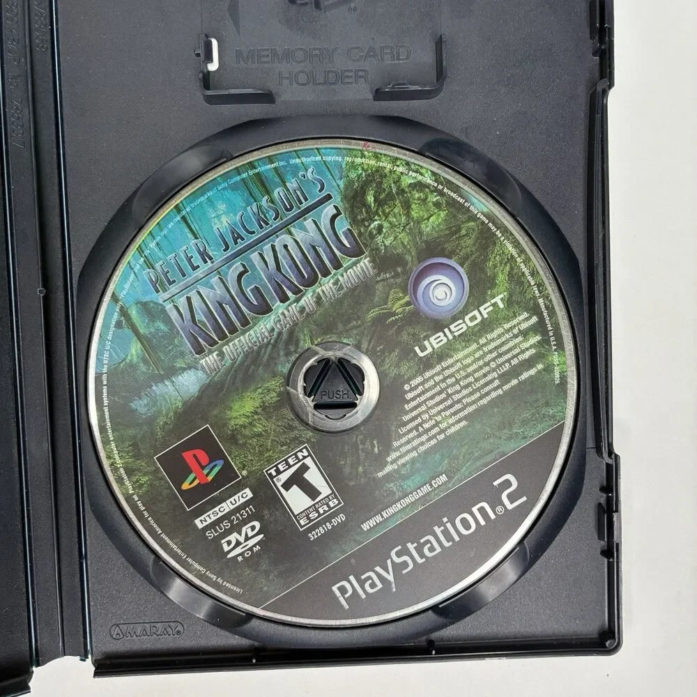 Peter Jackson's King Kong Sony PlayStation 2 PS2 No Manual Tested Working